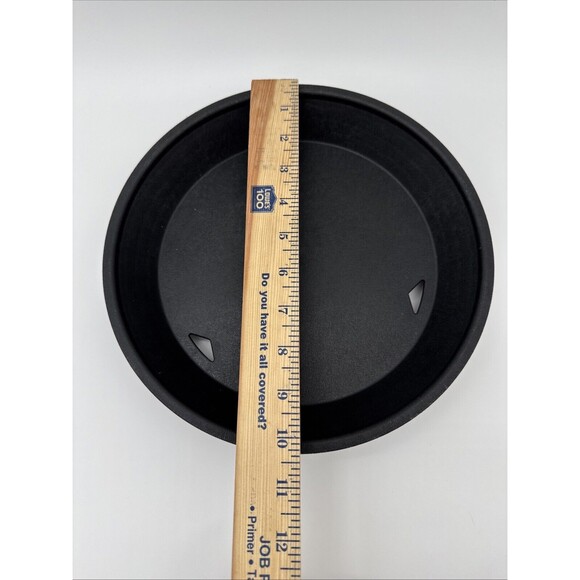 Tablecraft 15759BK 10.5" Black Plastic Polypropylene Diner Food Platter Basket 2 - Picture 8 of 8